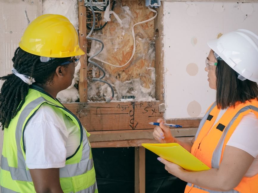 licensed electrical inspector reviewing conduit and wiring installations licensed electrical inspector reviewing conduit and wiring installations